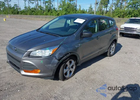 2014 Ford Escape S из США, поврежденный, VIN 1FMCU0F75EUD77165